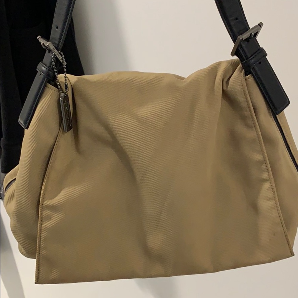 Vintage coach fabric bag